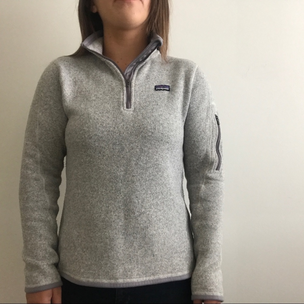 ✨ GRAY PATAGONIA BETTER SWEATER 1/4 ZIP ✨
